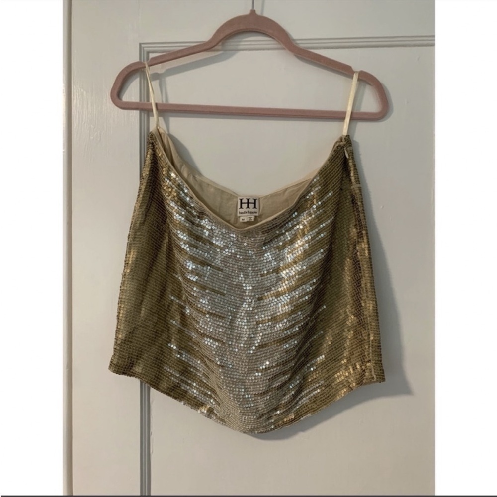 Haute Hippie Sequin skirt